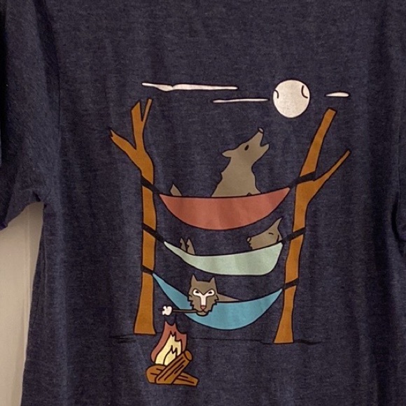 OUTDOOR Camping Graphic crew neck short sleeve T shirt EMORY University - Picture 10 of 11